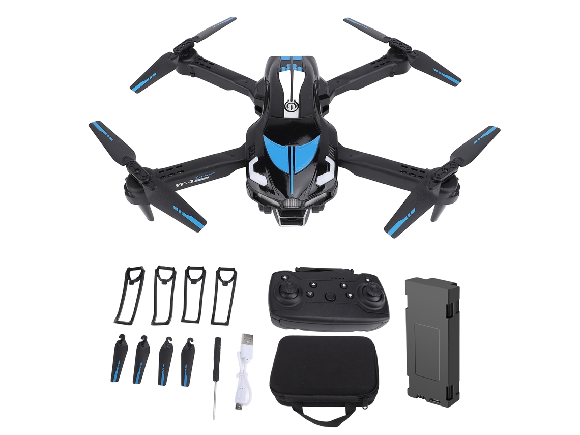 Folding Drone Brushless Yt 1 Pro Maximum Foldable Remote Control Quadcopter Replacement With 1080p Hd Camera 1 Battery LAXISCREED