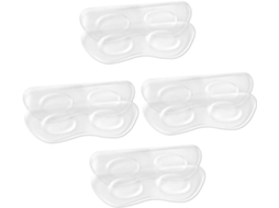 4 Pares De Protetores Calcanhar Portáteis Que Previnem Atrito E Bolhas, Protetores De Calcanhar Adesivos Silicone