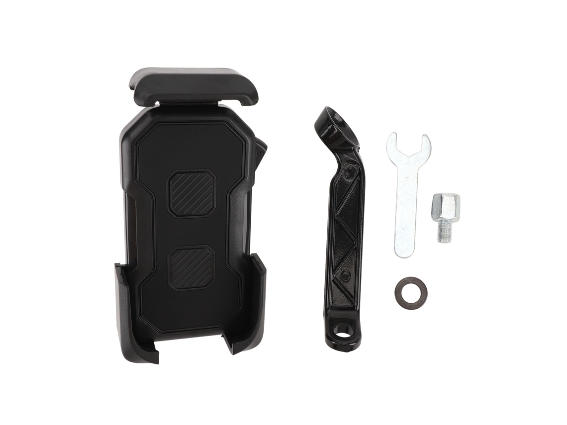 2026 soporte de Telefone para Bicicleta com Absorção de Impactos Material Abs de Alta Resistência Universal para Moto e Patinete Preto