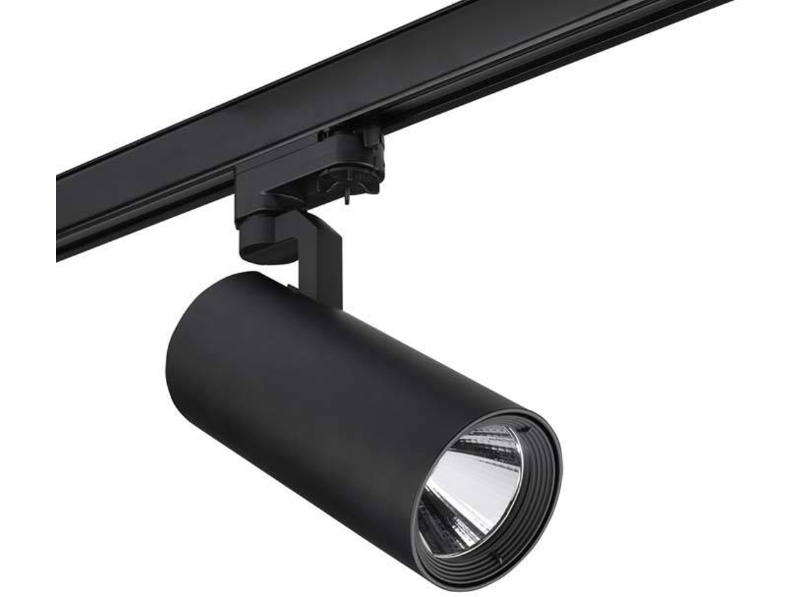 Ledsc4 Mini - Foco 80x236x252mm, Alumínio, Cor Preto, Led 19.1w, 4000k, 1723lm