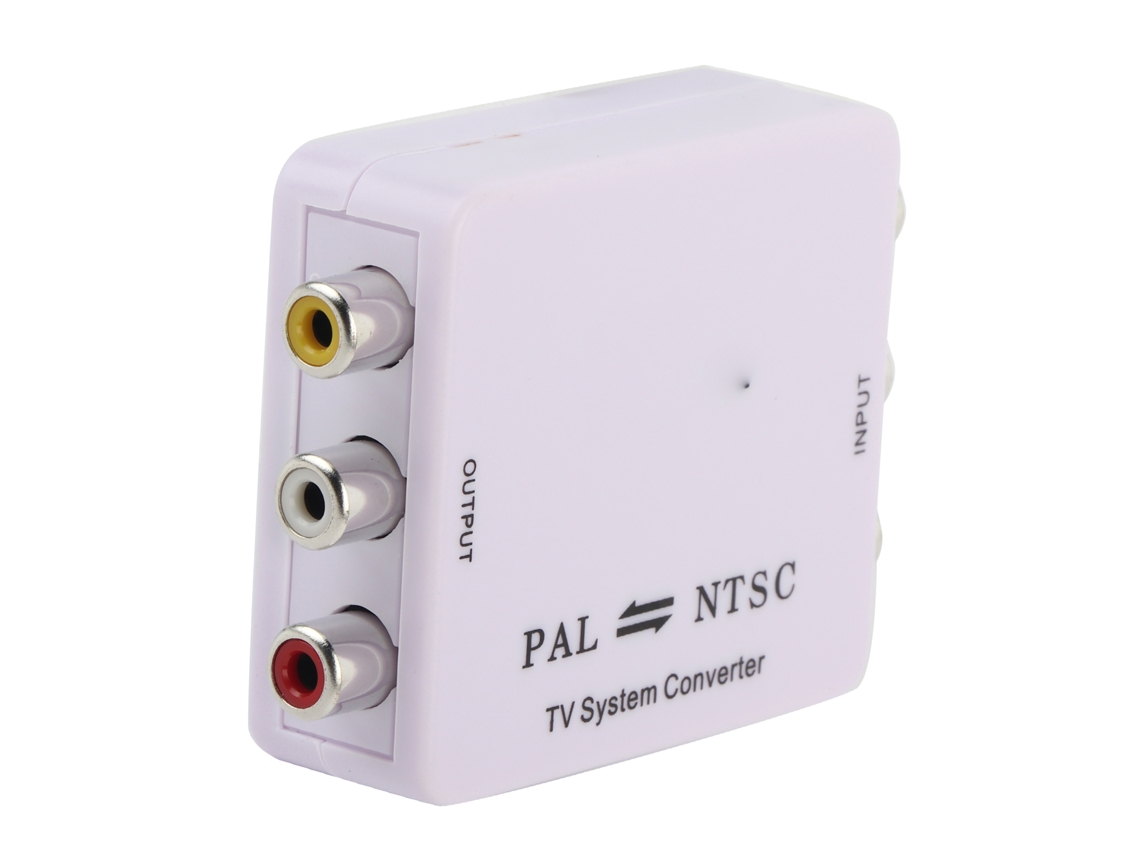 Conversor De Sinal De Tv Bi-direcional Mini Pal Ntsc Secam Para Ntsc Pal Hd 1080p Adaptador