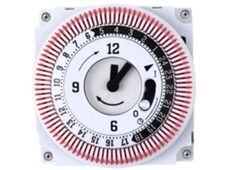 Temporizador mecânico de 250v com lembrete de 15 min e 24 horas BRILVIBERA