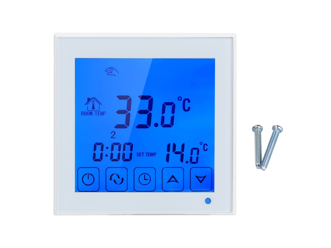 Termostato Laxiscreed Para Piso Aquecido Com Controle De Temperatura Programável