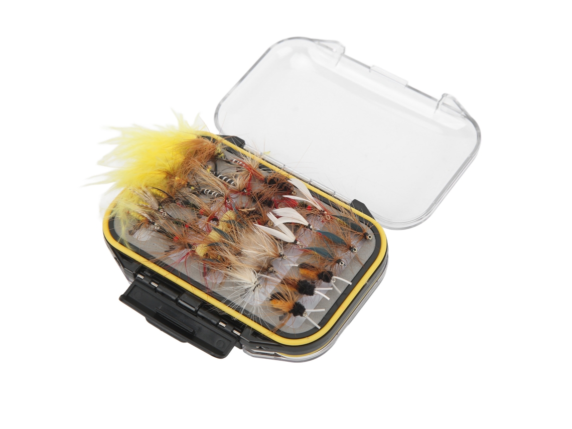 Kit 60 Iscas Pesca Mosca Insetos Simulados