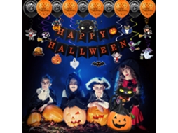 Balões Decorativos Halloween Com Letreiros Temáticos