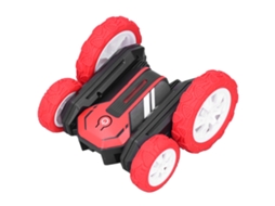 Primerox carro de Estunts Rc Controle Remoto 2.4ghz 360° Rotação Presente de Aniversário Vermelho