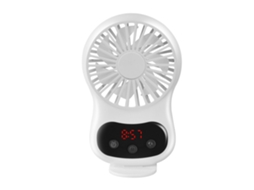Mini Ventoinha Usb Laxiscreed, Relógio E Multifuncional, Design Atraente Para Escritorio Ou Viagens