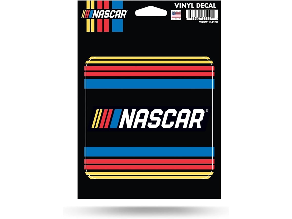 Autocolante De Vinilo Troquelado Nascar Rico Industries 5 X 7 Polegadas Para Camião, Carro E Casa