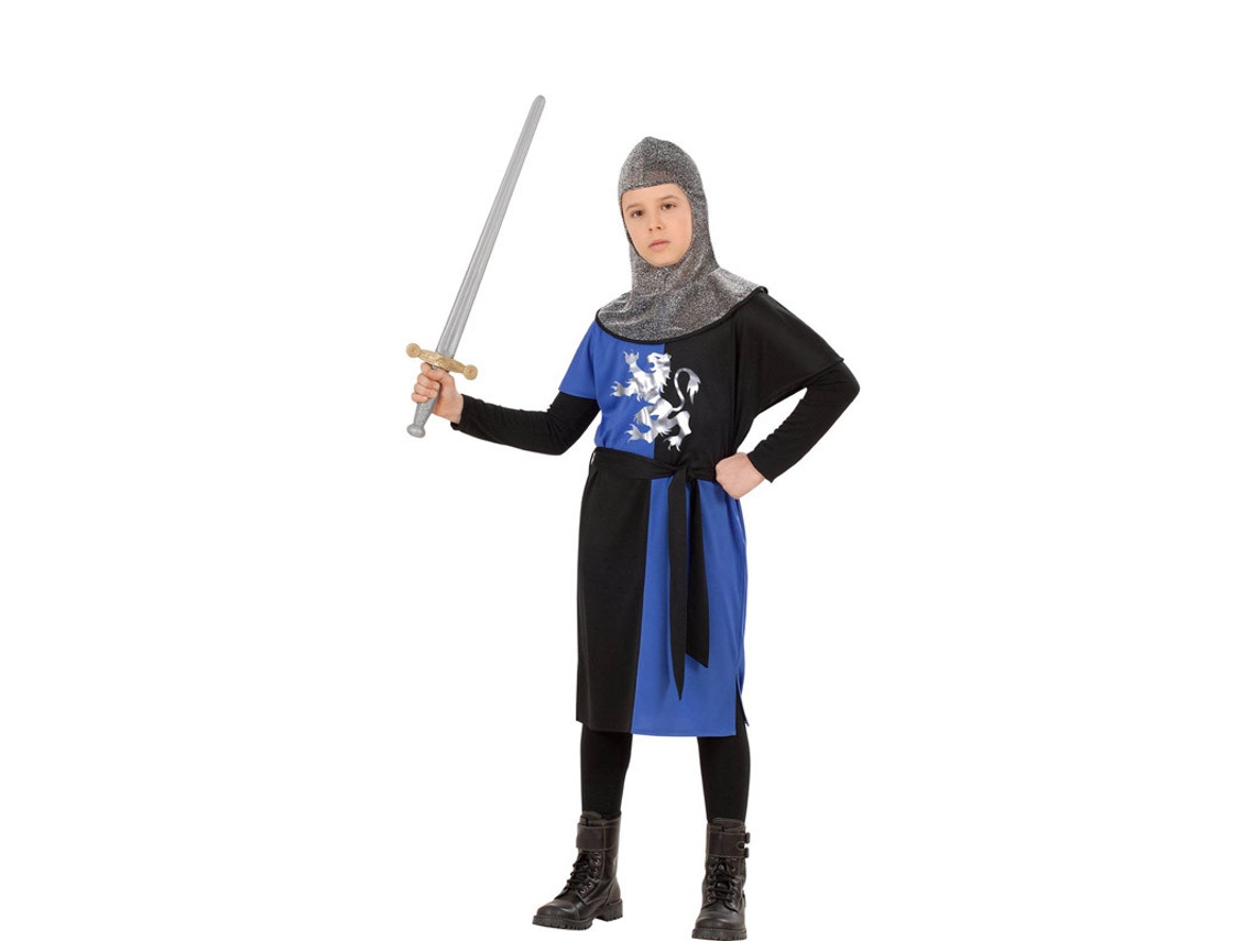 Fato de Menino WIDMANN Guerreiro Medieval Azul (Tam.: 11 a 13 anos)
