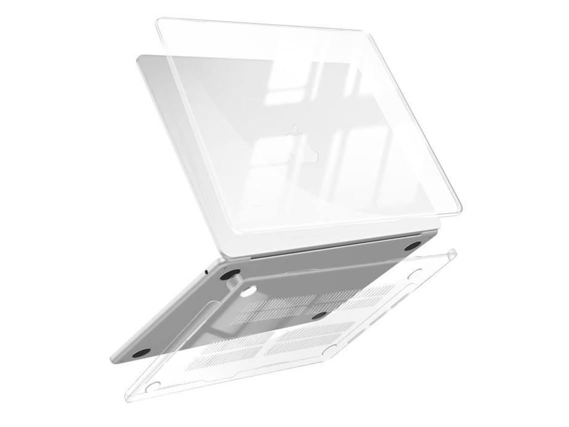 Capa Para Macbook Air 13 Mw Transparente Policarbonato Ecológico Ultra Transparente Semiadesivo Brilvibera