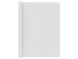 Vidaxl Tela De Varanda 120x400 Cm Pead Branco