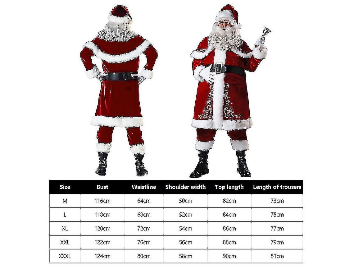 Fantasia de Papai Noel, Cor Vermelha AQUAFORGE