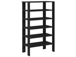 Shoe Rack, Shoe Racks Vidaxl Preto Madeira Processada (n/a)