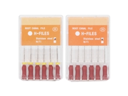 KOFIHETY Limador Endodôntico Portátil H Files Em Aço Inoxidável Para Canal Radicular 25 21mm/25mm