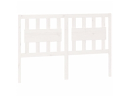 Bed Headboard, Bed Headboards Vidaxl Branco Madeira De Pinho (145.5 X 100 Cm)