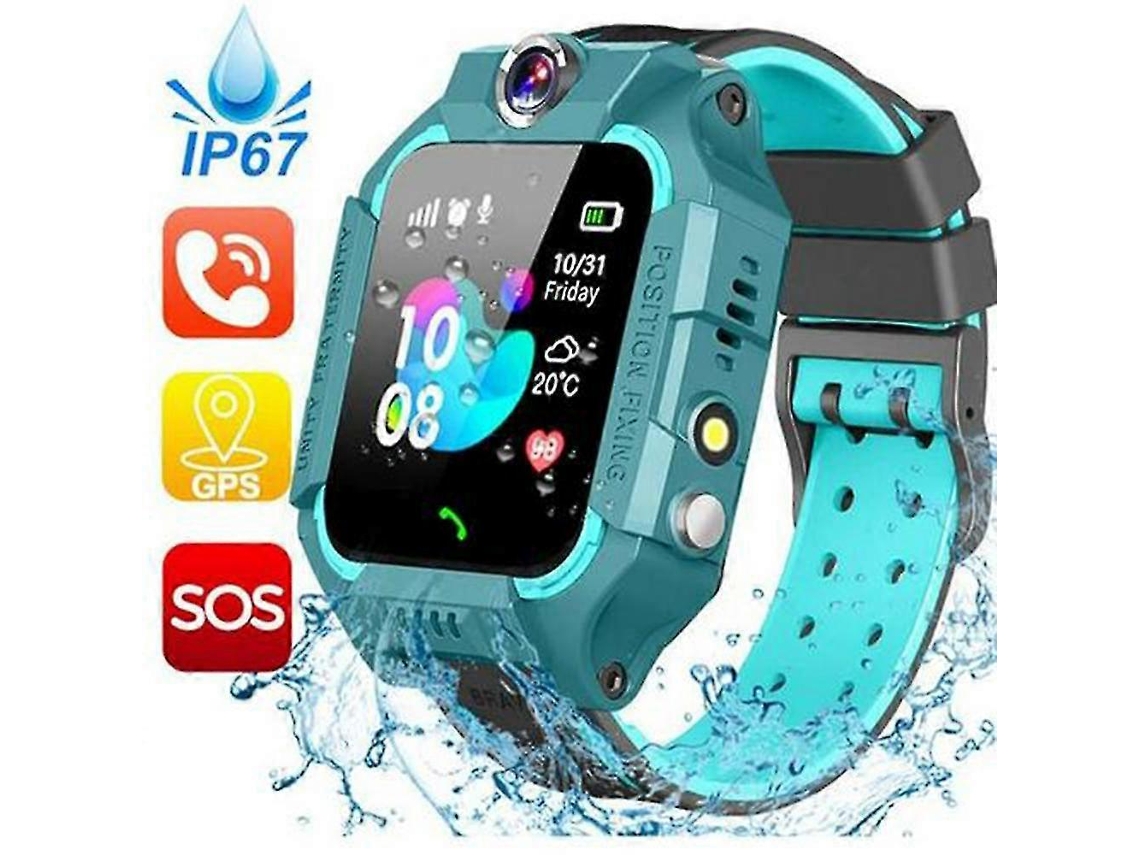 Q19 Relógio Inteligente Infantil GPS Wifi SOS Chamada de Voz Relógio Esportivo À Prova D'água para Meninos Meninas Ly Ebike