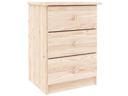 Mesa Alta MAISON EXCLUSIVE em Pinho Maciça Madeira (41x35x55,5 cm)