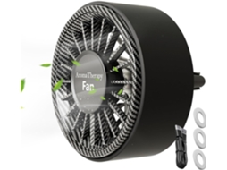 Ventilador De Carro Pequeno Com Luz Colorida Para Resfriamento