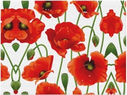 Colcha de Flanela com Estampa Floral Macia e Aconchegante para Sofá Quarto 101 6 X 76 2 Cm, Macio, Quente, I