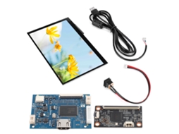 Veloriskku-tela Lcd Tft De 7 Polegadas 1024*600 Kit Monitor Hdmi Vga Para Raspberry Pi 3