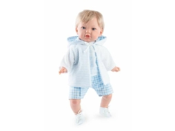 Boneca Bebé Marina & Pau Teo Vichy 45 Cm (Idade Mínima Recomendada:  3 anos)