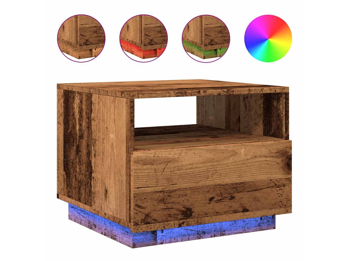 Coffee Table, Coffee Tables Vidaxl Marrom Madeira Processada (n/a)