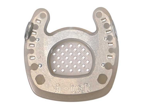 Aberto Abas Frontais Ferradura Lumbres 2 Prateado 130 Mmduplo