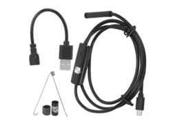 Endoscópio Câmera Industrial Impermeável Ip67 7mm 5m 6led Borescope