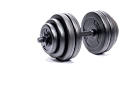 Discos de Musculação KRF FITNESS Home (15kg)