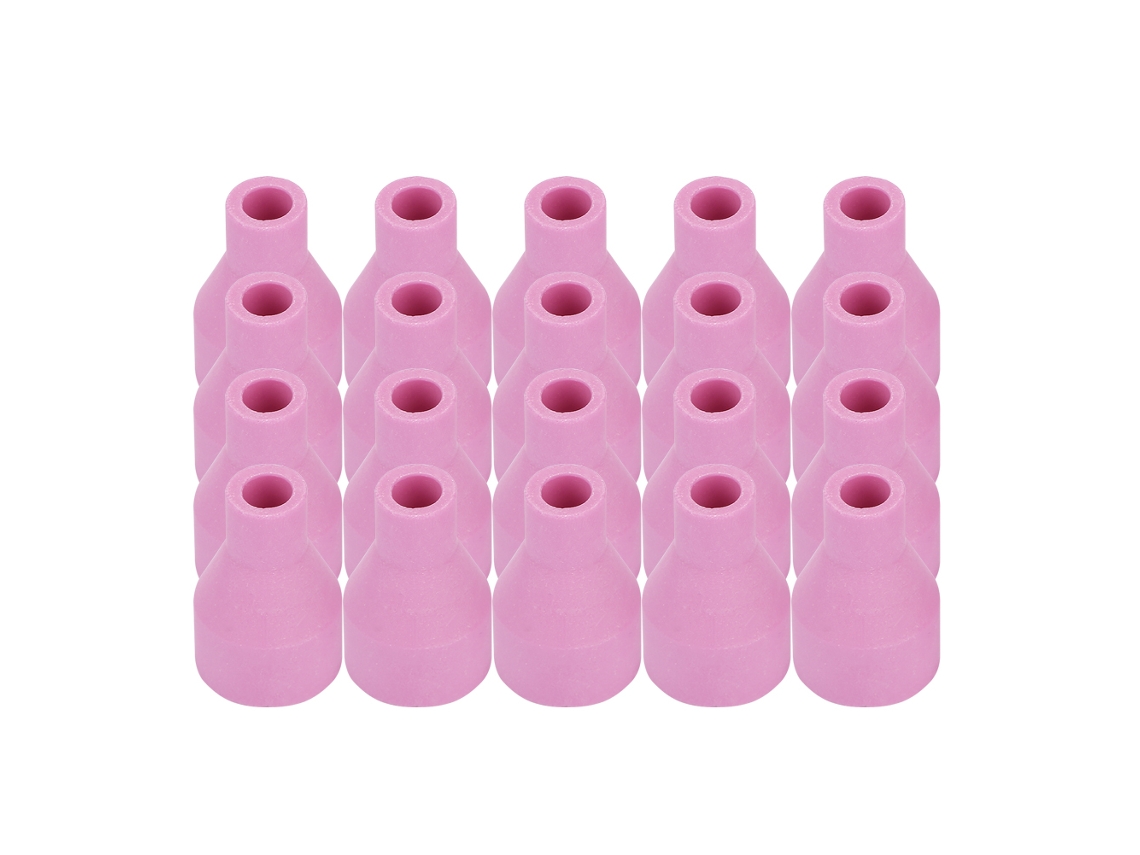 20 Peças De Bicos Cerâmicos 6*30mm Para Maçarico De Solda Tig Qq150a