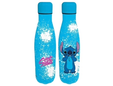 Garrafa De Água Coriex Stitch 500ml Azul Claro/azul Celeste 10649