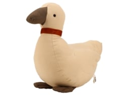 Ats cojín de Algodón Patso Peluche Bonito Decoração de Quarto Boneco Macio Brinquedo para Crianças Marrom