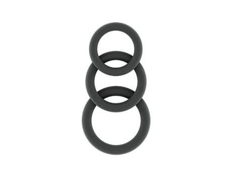 SONO N 25 Conjunto Anillos Pene Silicone Grey