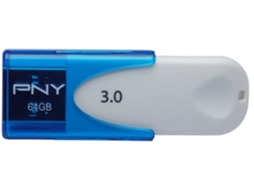 Pen USB PNY 64GB Attaché 4 USB3.0 - Azul