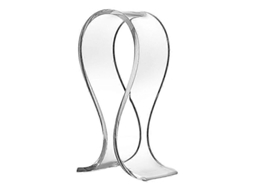 Suporte Para Fone De Ouvido Multifuncional U Transparente Acrílico Carga Forte Universal