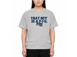 Rockinstone Animal House Movie Little Piggie Heather Gray Adult T-shirt Size:s