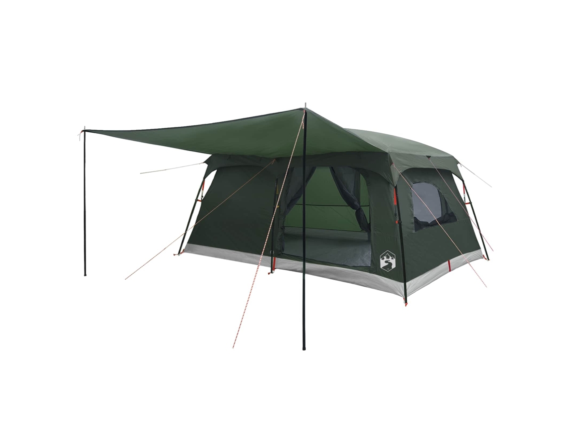Conjunto 1 Barraca Familiar Vidaxl Verde Poliéster (500 X 400 X 230 Cm)