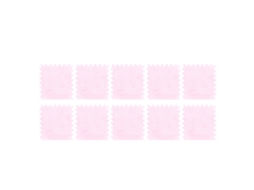 Mali 10pcs Tapete de Espuma Pelúcia Intercalado Antiderrapante para Quarto Rosa 31x30cm