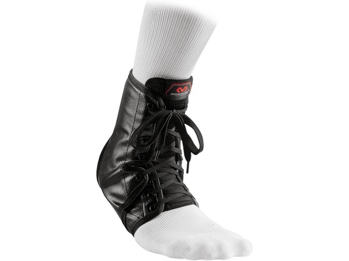 Proteção de Tornozelo MC DAVID Brace/lace-up With Inserts Preto (M)