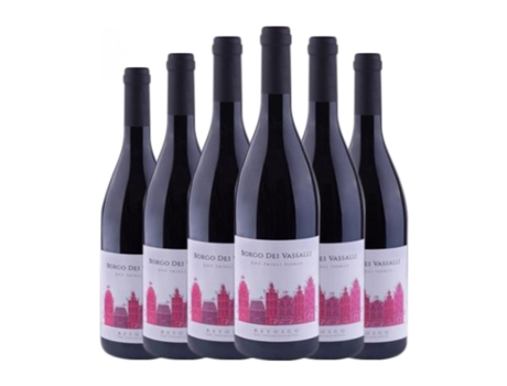 Vinho BORGO DEI VASSALLI Riflesso dal Peduncolo Rosso Friuli Isonzo (0.75 L - 6 Unidades)