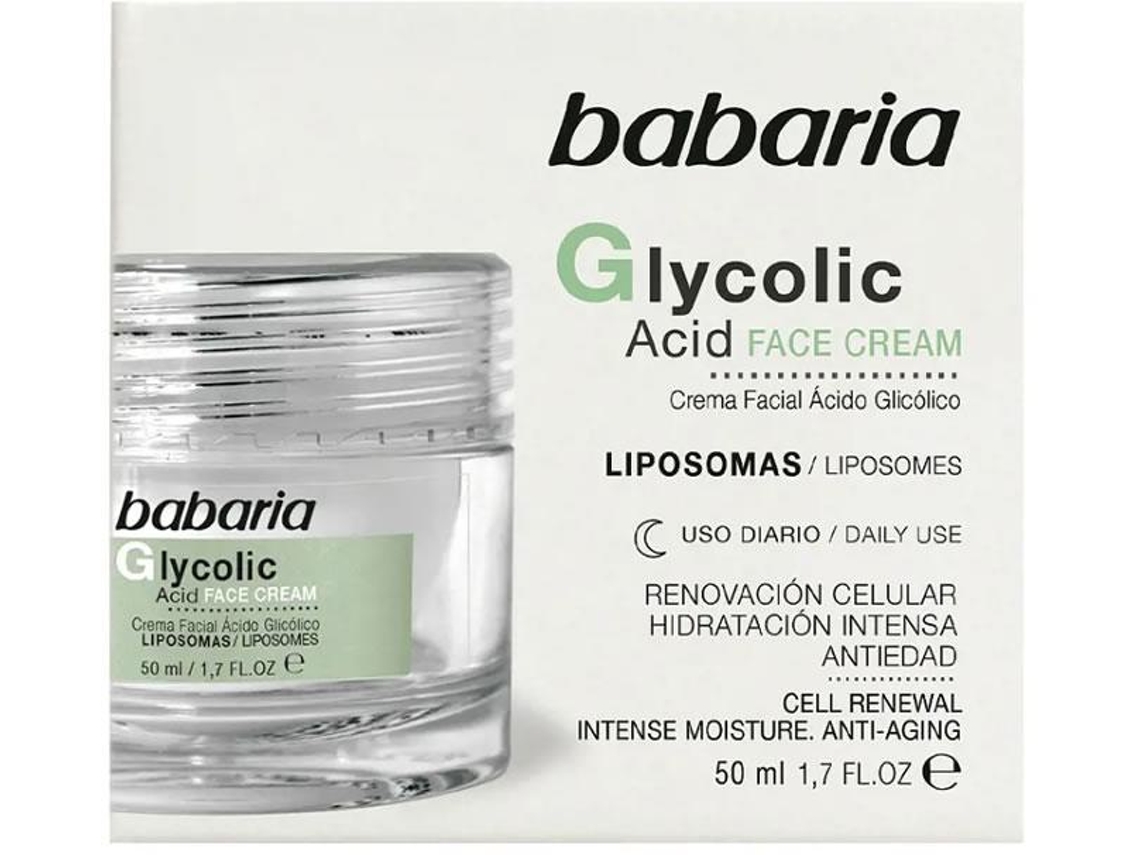Creme Facial De Noite Ácido Glicólico: 50 Ml