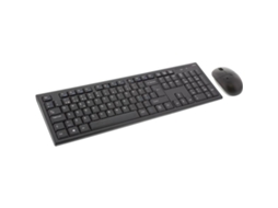Lurelia Conjunto Teclado E Rato Sem Fios, Receptor Usb, Cor Preta