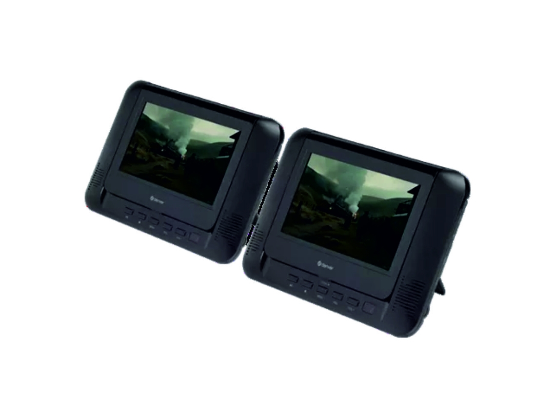 Leitor Dvd Portátil 7" C/ 2 Lcd Denver