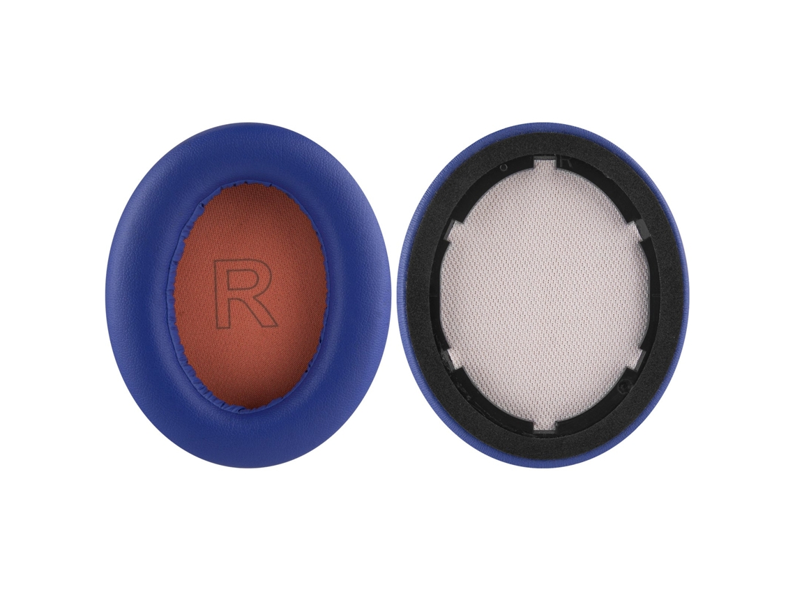 Almofadas Zruxe Para Auscultadores Anker Soundcore Life Q10 (espuma De Memória, 95x78x25 Mm, Preto/laranja)