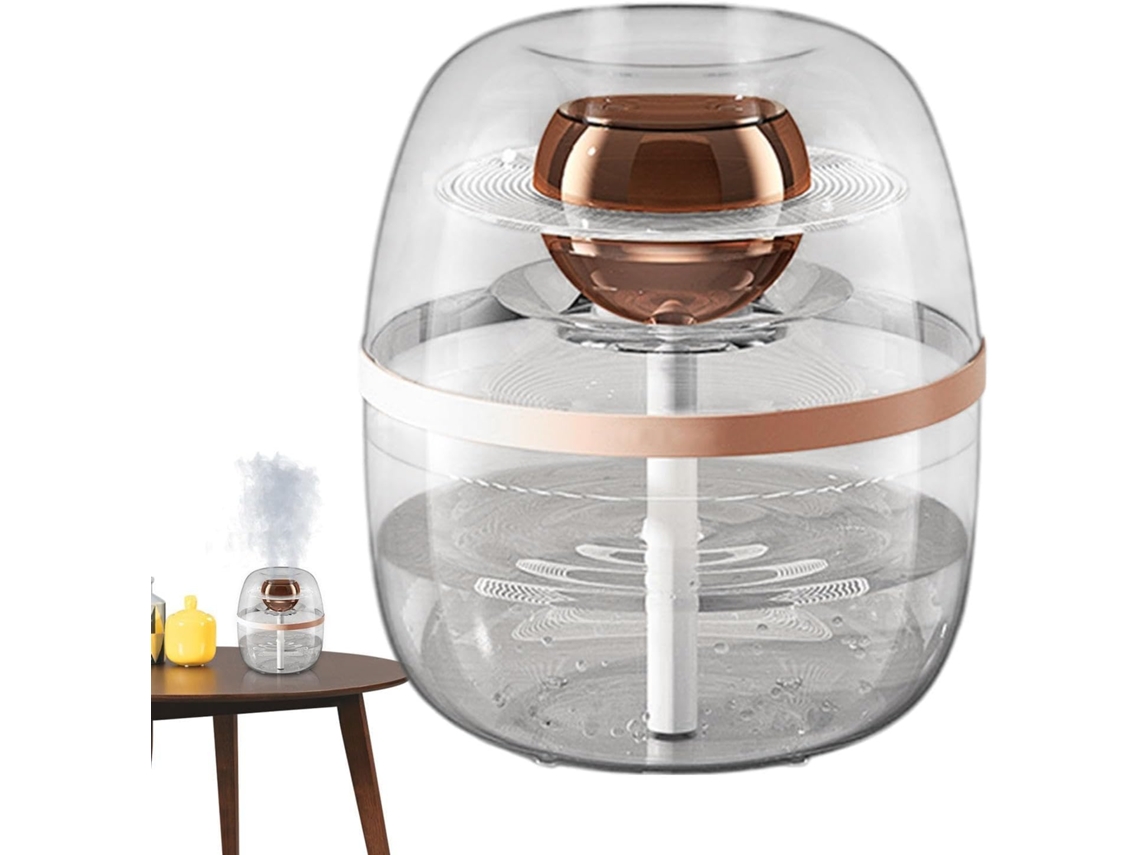 Umidificador Difusor De Mesa Com Luz Noturna Quente E Regulador Umidade Névoa Fria Para Trabalhar