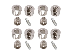 Conjunto De 10-conectores Para Painéis Móveis, Para Conexão Estável, Parafusos De Fixação Em Liga Metálica Para Armários