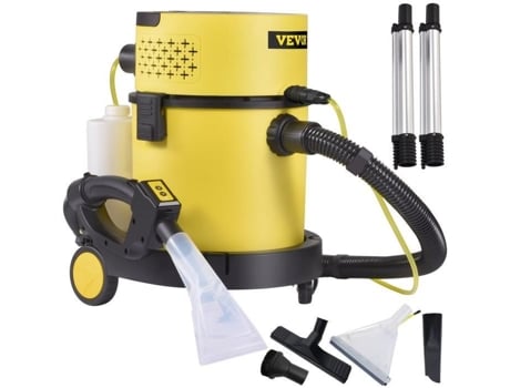 Aspirador Água Poeira 4 Em 1 20l 2cv 1200w Com Controlo Remoto 5 Escovas.bazarland30 P O S