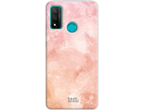 Capa Huawei P Smart 2020 Techcool Textura Pedra Cor Rosa Worten Pt