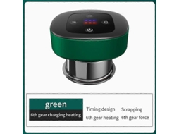 Aparelho De Massagem Com Raspagem De Terapia Magnética, Queimador De Gordura Sem Fio, Para Todo O Corpo, Com Ventilação E Sucção.