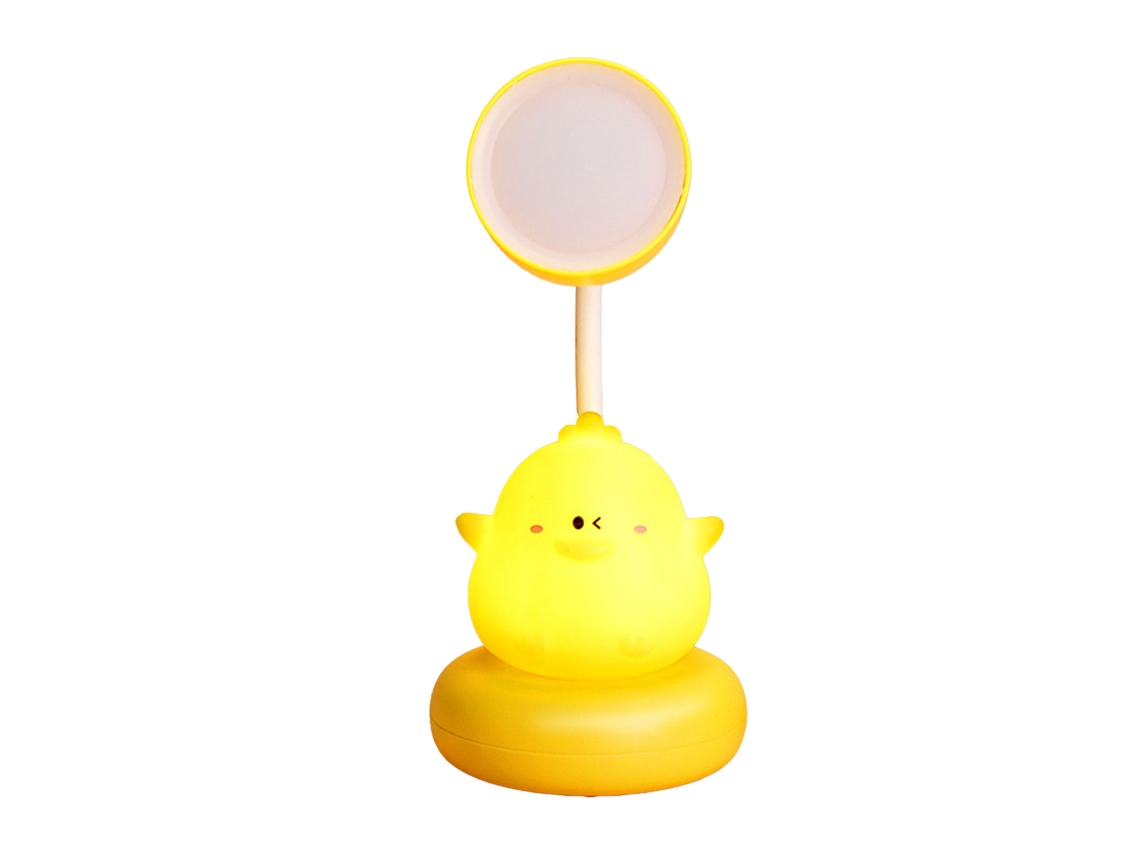 Lâmpada de Mesa Infantil Cute Desenho Animado Led Usb Recarregável Portátil Soft Lighting